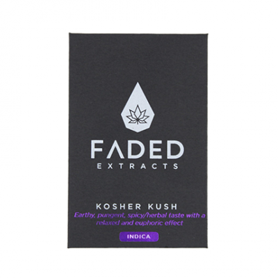 Kosher Kush Shatter by Faded Extracts